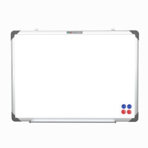 Whiteboard Dry Ease Magnetic Pen Tray 60cm x 45cm with 4 x Magnets