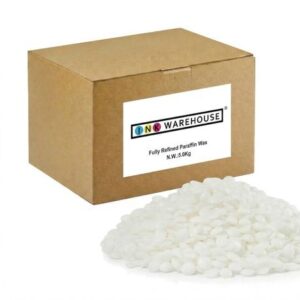 Paraffin Wax Fully Refined Pellets 5Kg for Candle Making Candle Wax