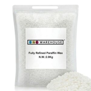 Paraffin Wax Fully Refined Pellets 2Kg for Candle Making Candle Wax