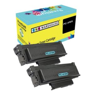 INKWAREHOUSE Pantum PC410X/PC-410/410 Compatible Toner Cartridge - COMBO X2