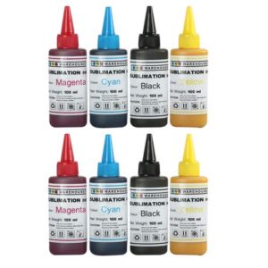 Sublimation Dye Ink Bottle Twin Multipack - Epson Compatible