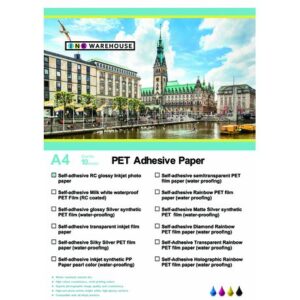 Printable photo Paper A4 Adhesive - RC Glossy (10 Sheets)
