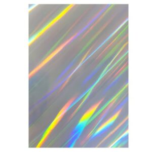 Printable Vinyl Sticker Paper A4 Adhesive - Rainbow Light Beam (10 Sheets)