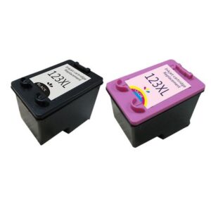HP 123XL Black and HP 123XL Color compatible Ink Cartridge multipack