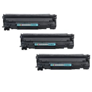 HP 83A / CF283A Toner Cartridge - Compatible (PACK x 3)
