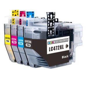 Multipack Ink Cartridges Compatible with Brother LC-472XL / 472XL
