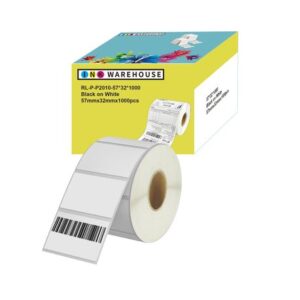 INKWAREHOUSE 57mmx32mm UPC Barcode & Multipurpose Labels