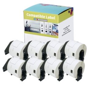 INKWAREHOUSE DK11202 Shipping Thermal Labels 62mm?100mm X 8