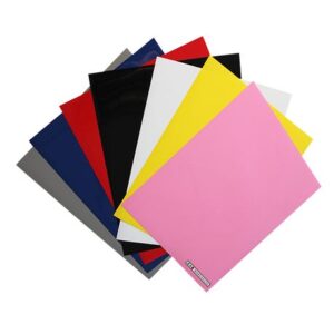 Ink Warehouse PU Heat Transfer Vinyl 30.48cm x 25cm multipack 7 color