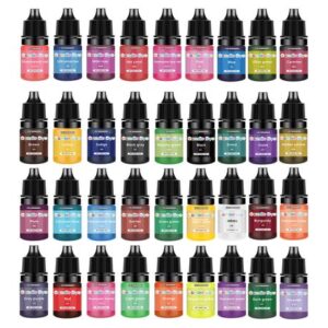 Ink Warehouse Liquid Candle Dye Set of Mutipack 36 Colours 5ML