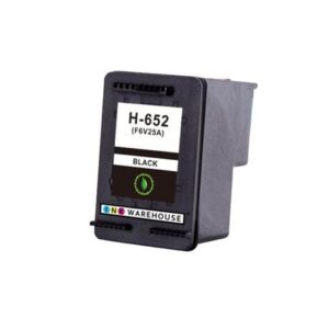 INK WAREHOUSE compatible HP 652XL Black Ink Cartridge