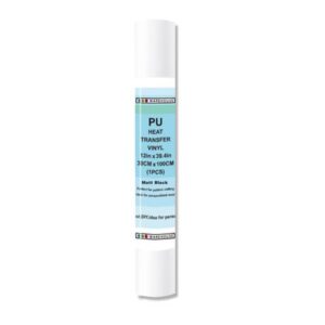 INK WAREHOUSE PU Heat Transfer Vinyl 30.48cm X 1m matt white