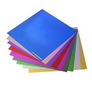 Adhesive Metallic Vinyl 30.48cm x 30.48cm multipack 9 colors