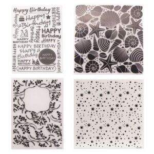 Embossing Folder Template for Card Scrapbooking Paper Craft Album DIY-Set 2
