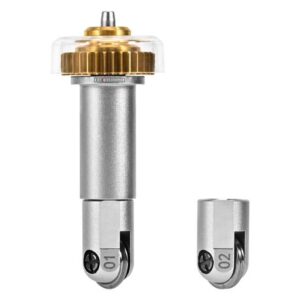Double Scoring Wheel + Quickswap Drive Housing Compatible with Cricut Maker