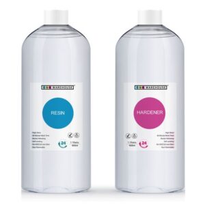 Epoxy Resin A&B 1:1 Resin and Hardener Kit - 2000ml
