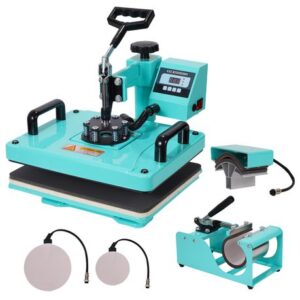Heat Press Machine Multifunction 5 in 1 for Sublimation Heat Transfer